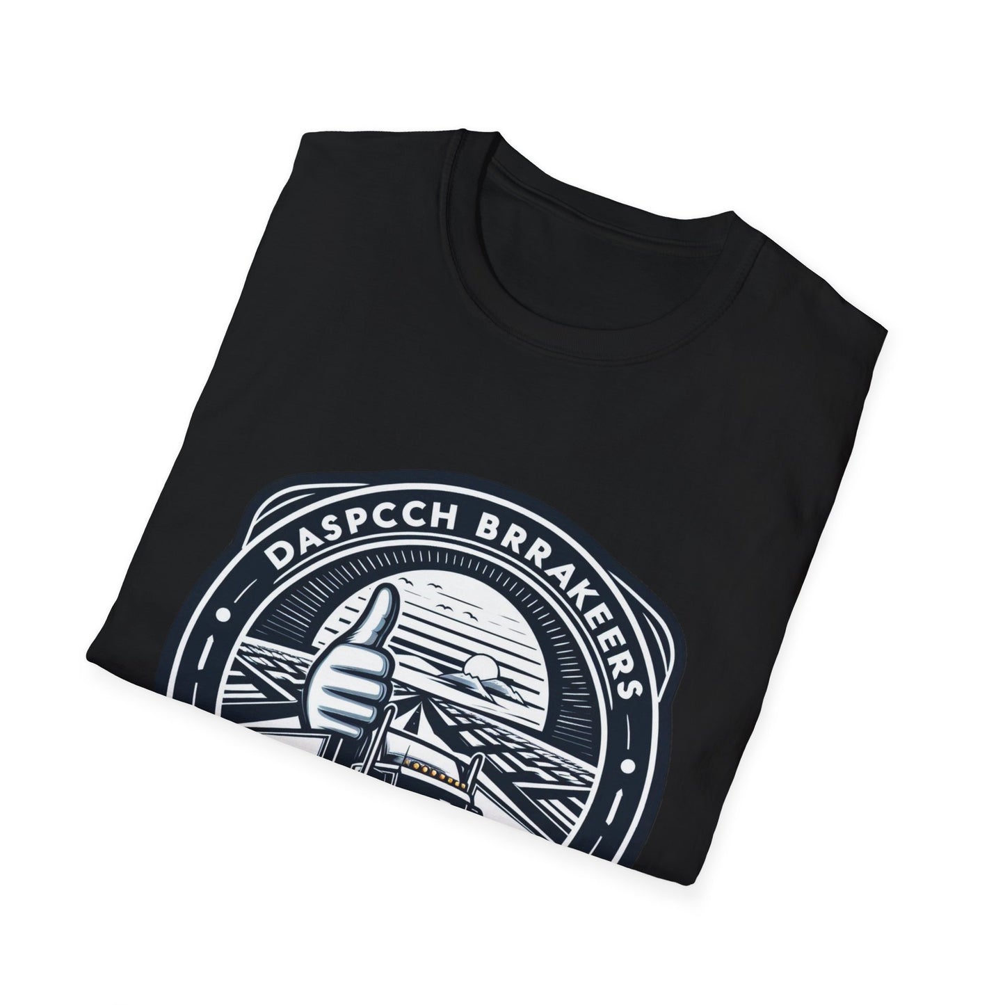 Trucking Enthusiast Unisex Softstyle T-Shirt with Vintage Design