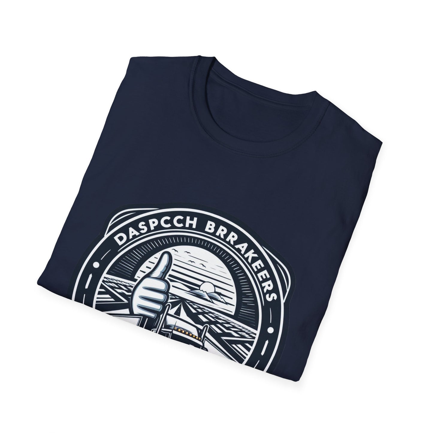 Trucking Enthusiast Unisex Softstyle T-Shirt with Vintage Design
