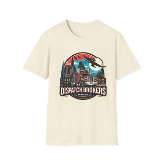 Copy of Dispatch Brokers Unisex Softstyle T-Shirt - Trucking Theme Tee